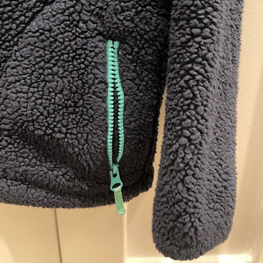 Crewcuts Kids Pullover Sherpa Fleece with zipper - Picture 4 of 6